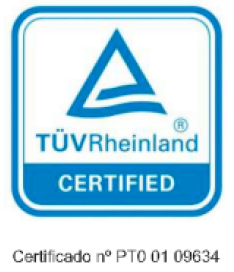 TÜV Rheinland — certificado nº PT0 01 09634