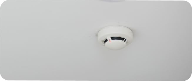 Detetor de fumo no teto